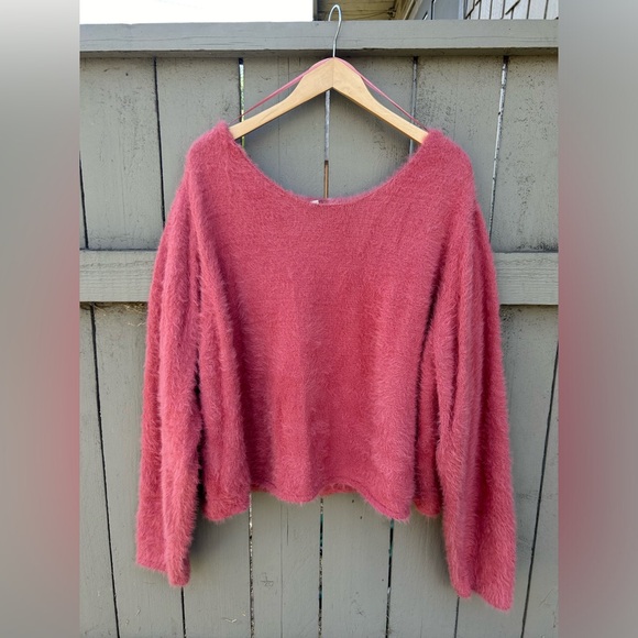 Pilcro Sweaters - Pilcro Eyelash Sweater Anthropologie Sweater Pink Balletcore Bohemian 3X